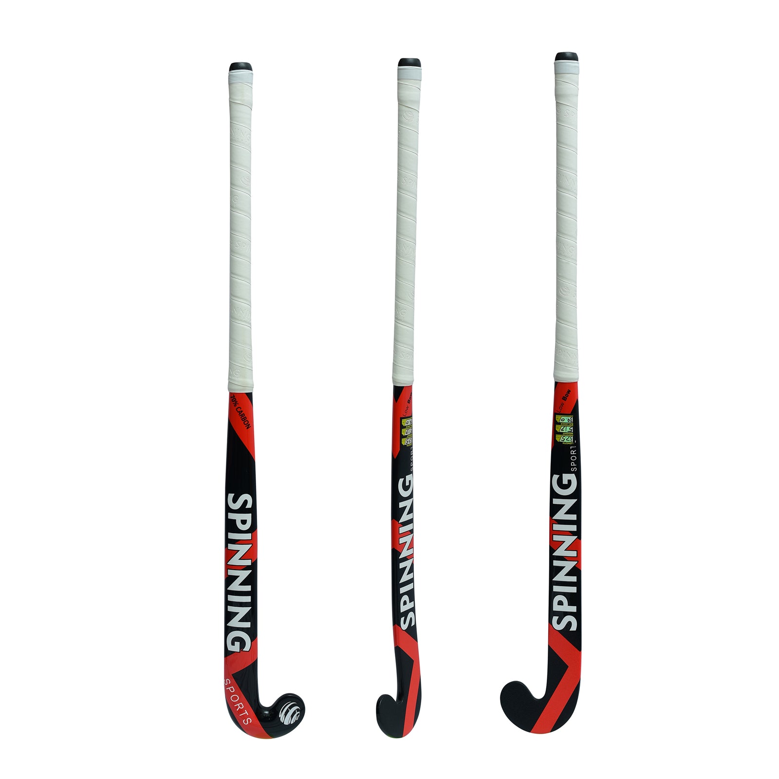 Painted Field Hockey Stick CF90 - Low Bow