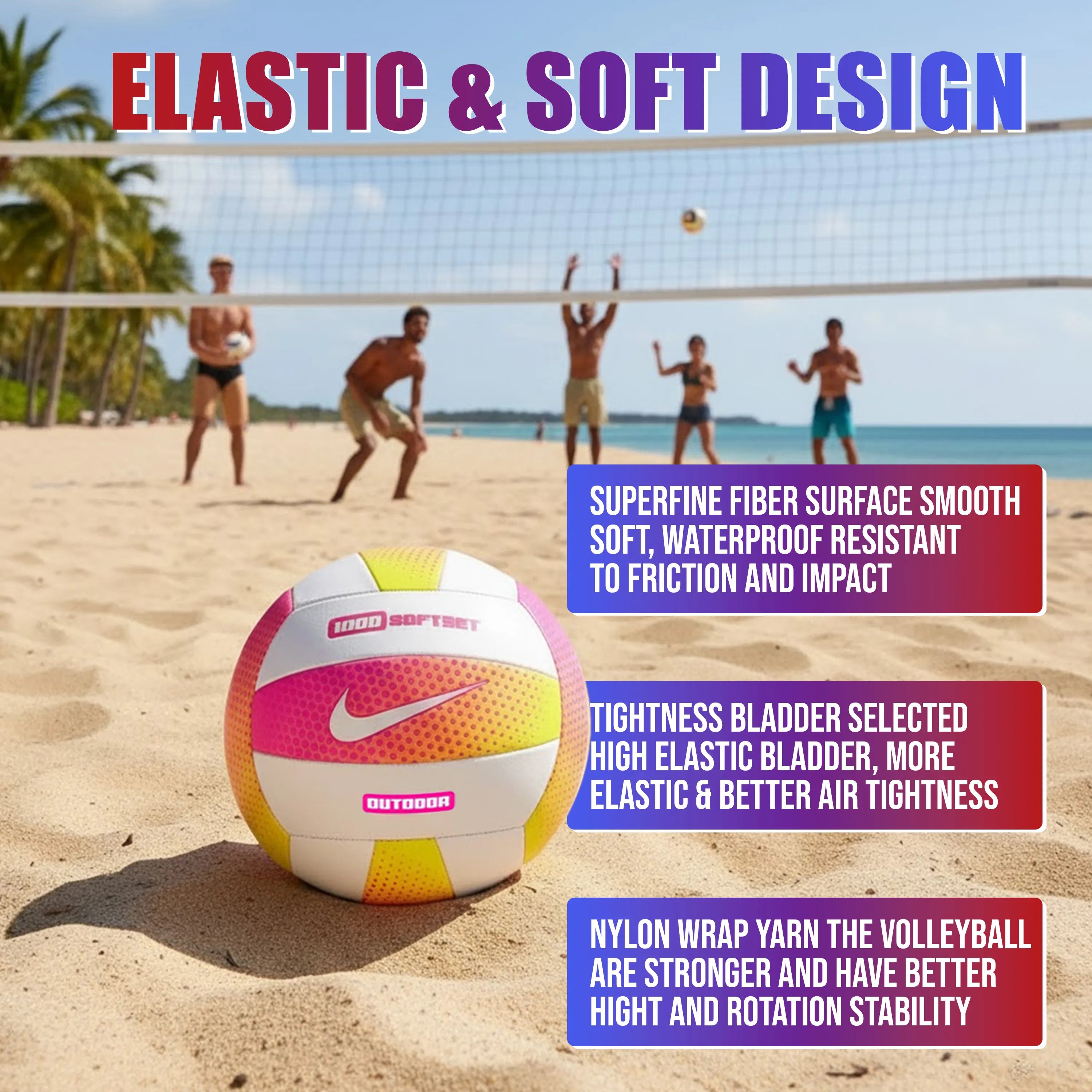 Softset 1000 Outdoor Volleyball