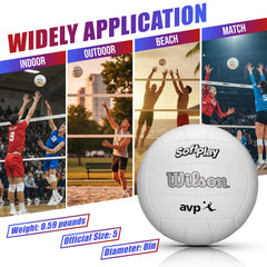 AVP Soft Play Volleyball – Official Size