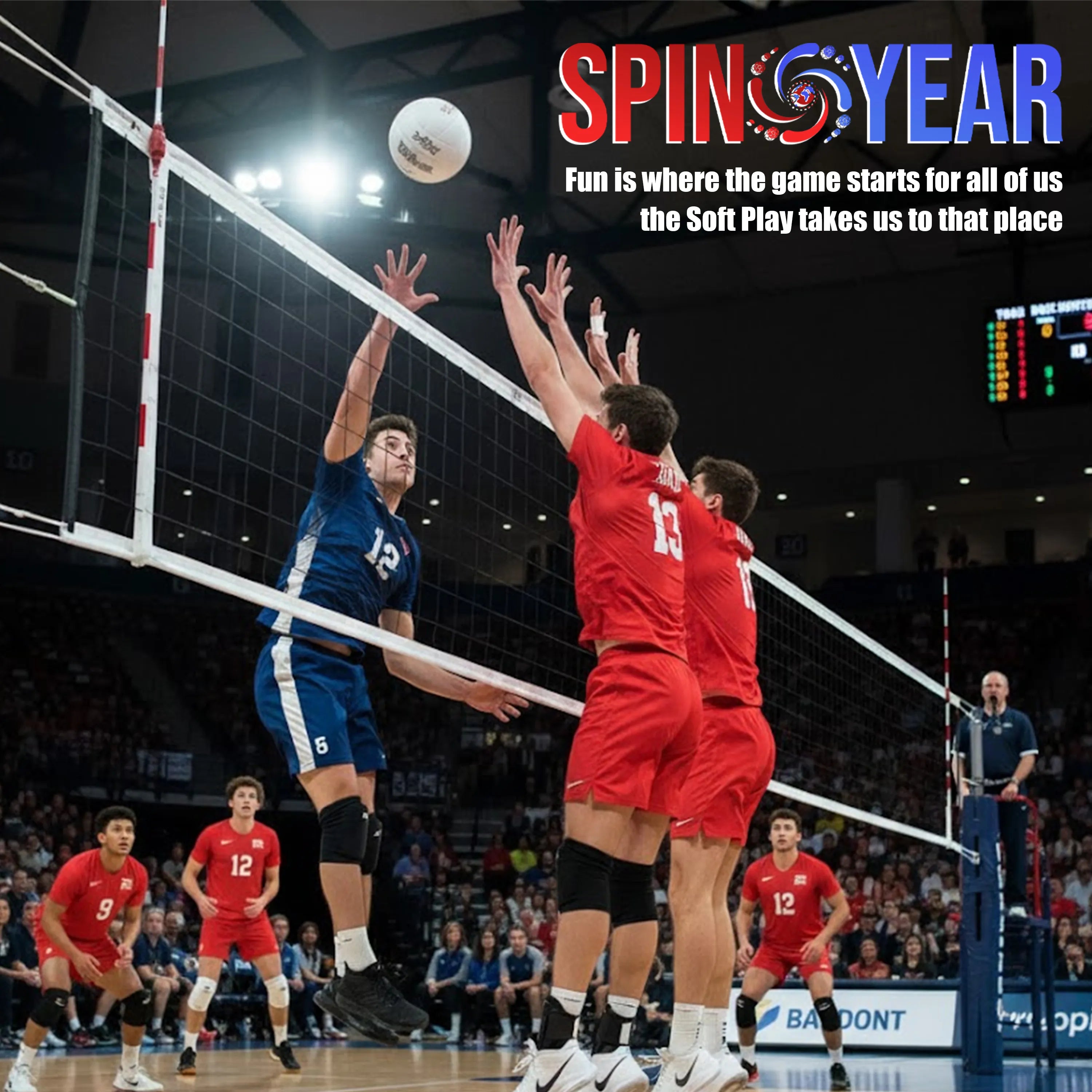 AVP Soft Play Volleyball – Official Size